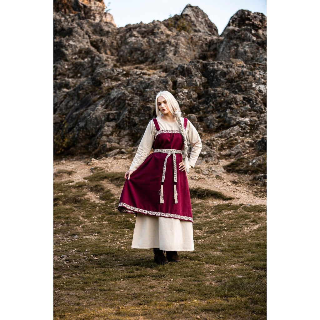 Produktbild Mittelalter Überkleid Halla rot