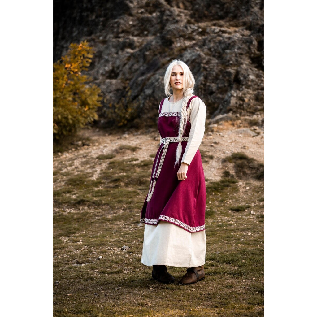 Produktbild Mittelalter Überkleid Halla rot