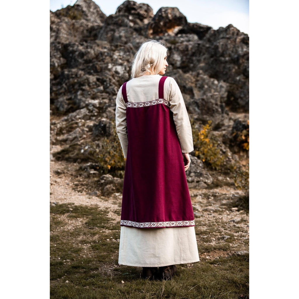 Produktbild Mittelalter Überkleid Halla rot