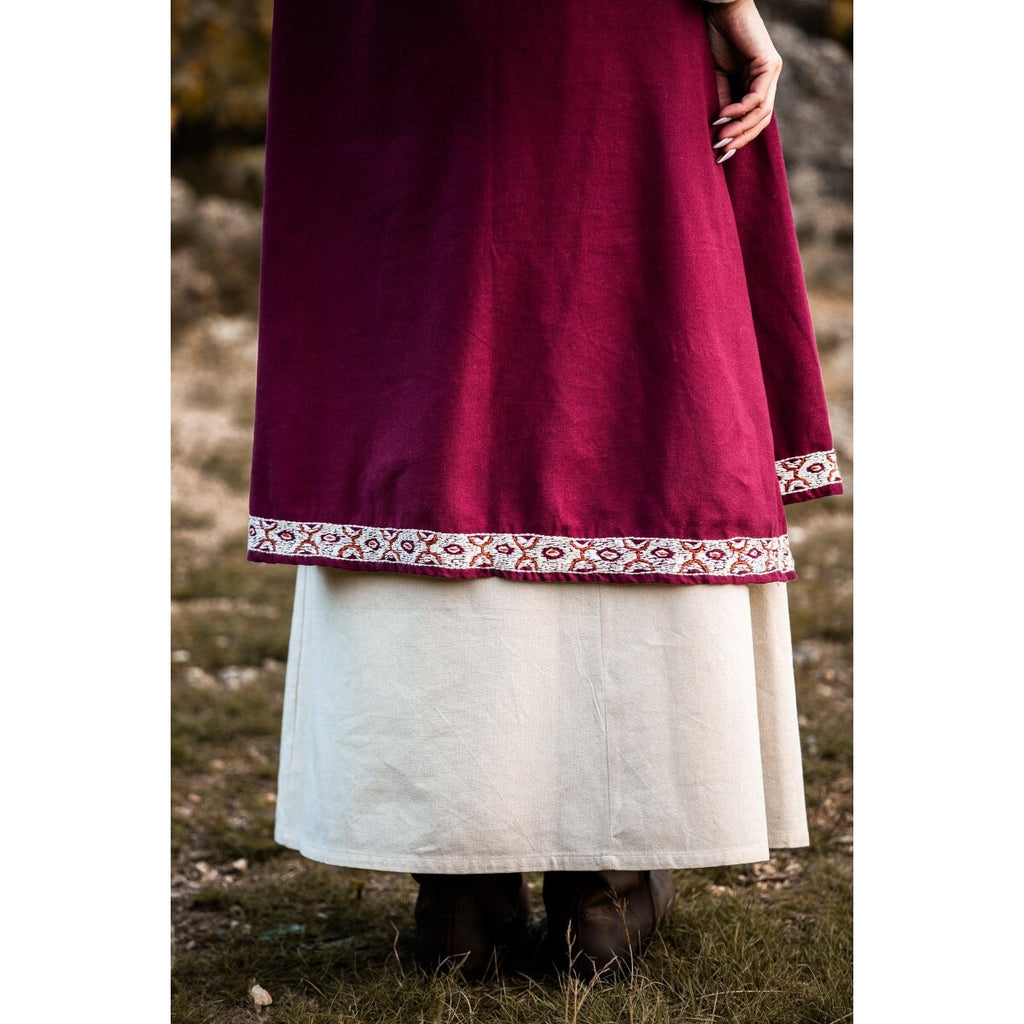 Produktbild Mittelalter Überkleid Halla rot