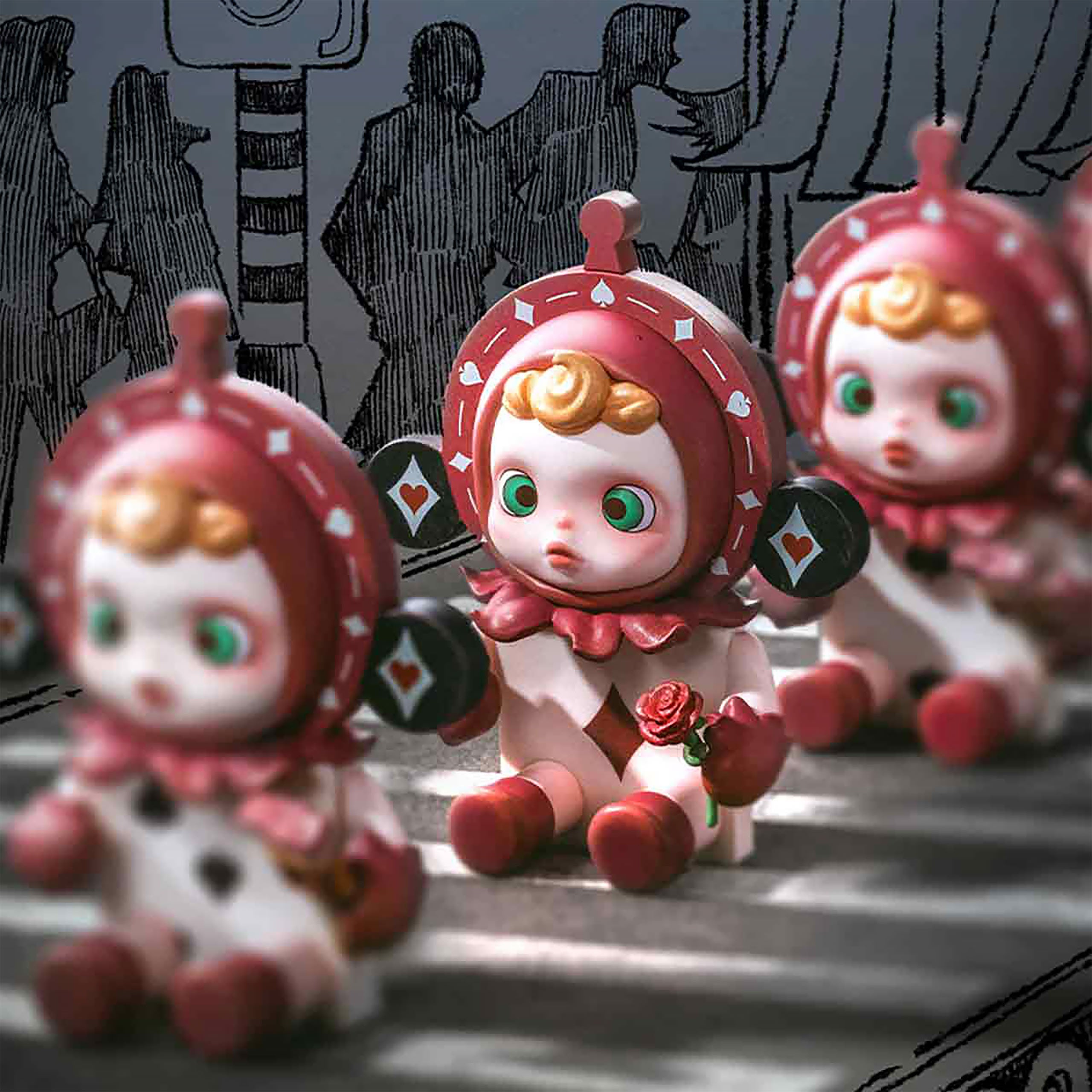 Produktbild Skullpanda - Everyday Wonderland Pop Mart Mystery Figur