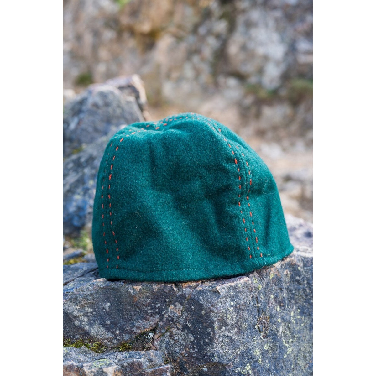 Produktbild Mittelalter Wikinger Wollkappe Sjard grün