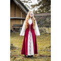 Produktbild Mittelalter Kleid Genefe rot-beige