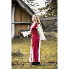 Produktbild Mittelalter Kleid Genefe rot-beige