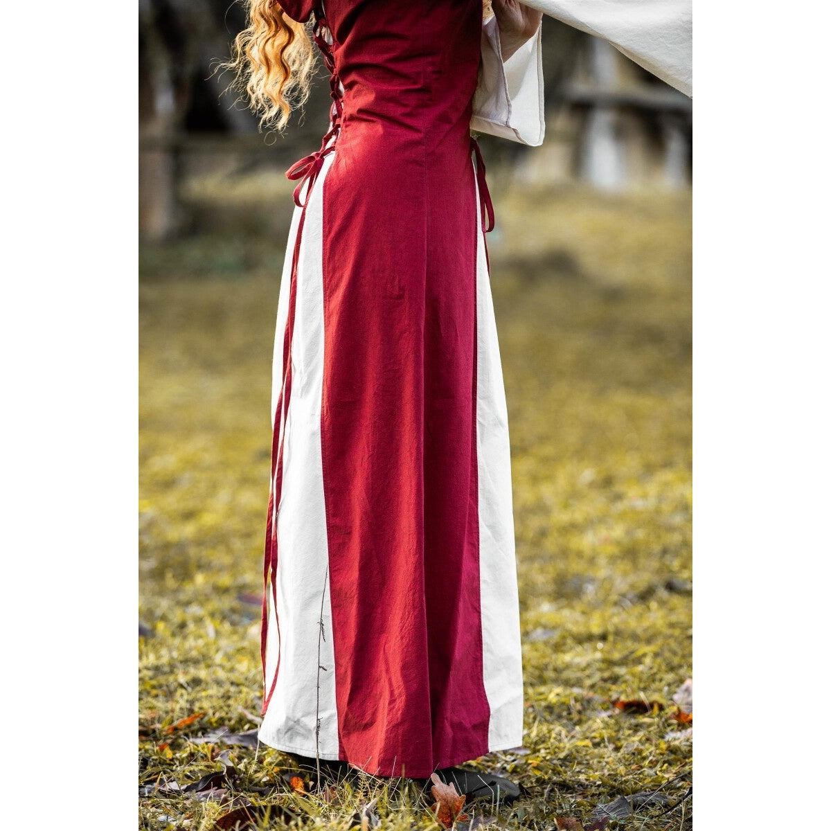 Produktbild Mittelalter Kleid Genefe rot-beige