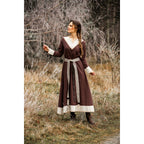 Produktbild Mittelalter Kleid Jorunn braun-beige