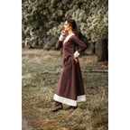Produktbild Mittelalter Kleid Jorunn braun-beige