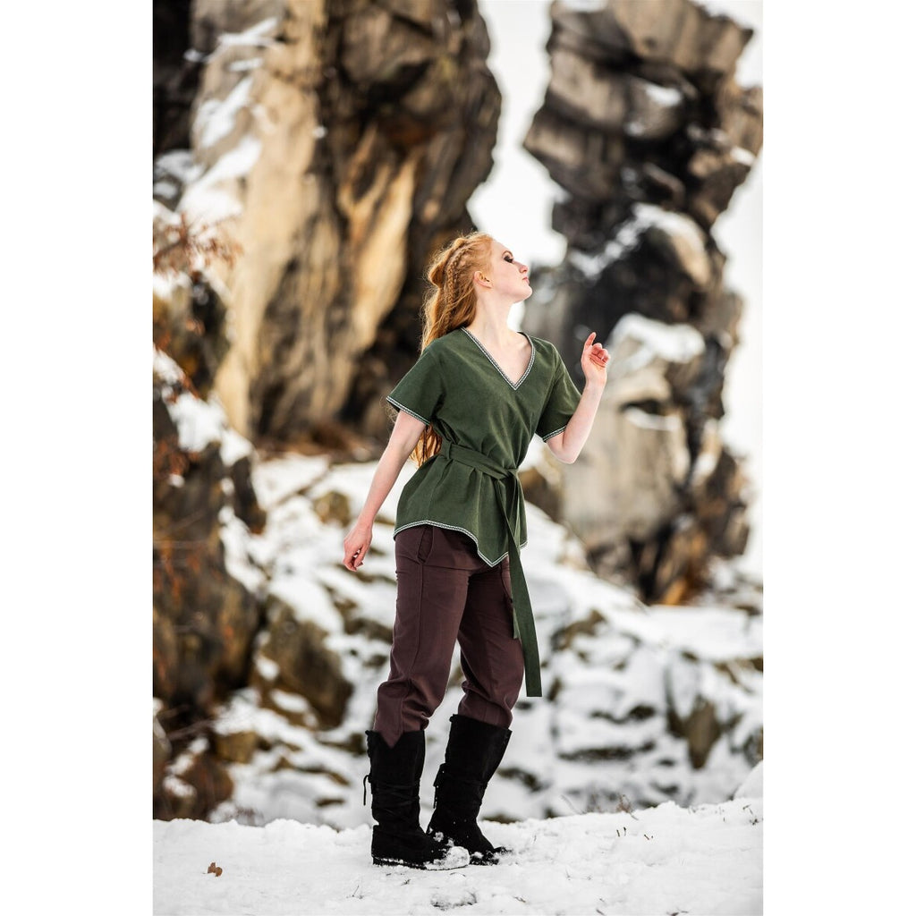 Produktbild Mittelalter Wikinger Tunika Matilda grün