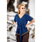 Produktbild Mittelalter Wikinger Tunika Matilda blau