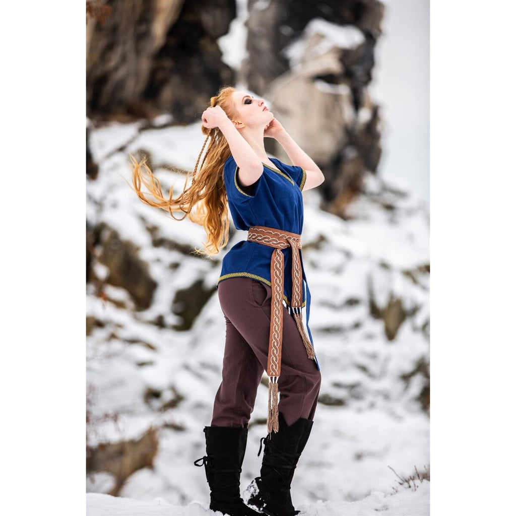 Produktbild Mittelalter Wikinger Tunika Matilda blau