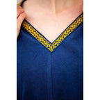 Produktbild Mittelalter Wikinger Tunika Matilda blau