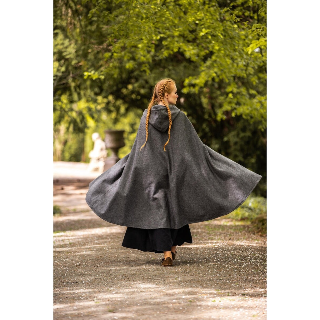Produktbild Mittelalter Damenumhang Heidi grau