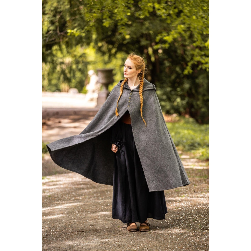Produktbild Mittelalter Damenumhang Heidi grau