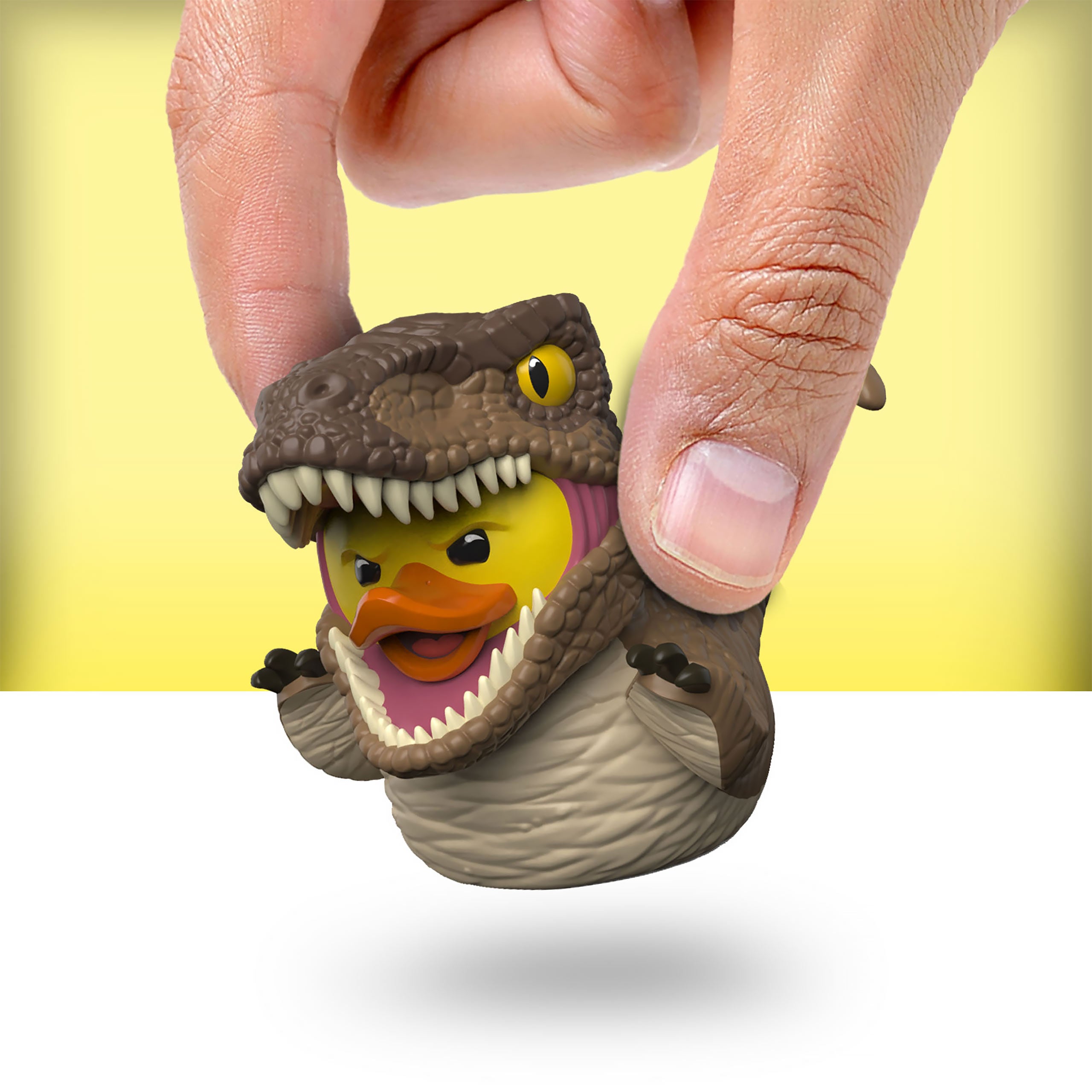Produktbild Jurassic Park - Velociraptor Mini TUBBZ Deko Ente