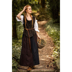 Product image Medieval Bodice Vest Selma dark brown