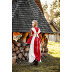 Produktbild Mittelalter Kleid Amalia beige-rot