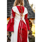 Produktbild Mittelalter Kleid Amalia beige-rot