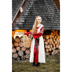 Produktbild Mittelalter Kleid Amalia beige-rot