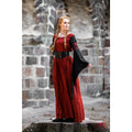 Produktbild Mittelalter Kleid Dorell rot-schwarz