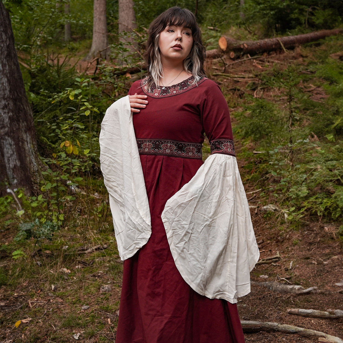 Produktbild Mittelalter Kleid Yala rot