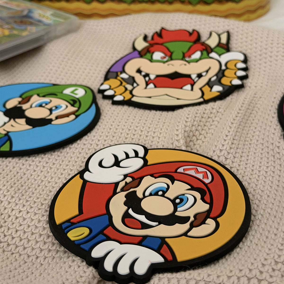 Produktbild Super Mario - Characters Untersetzer 4er Set