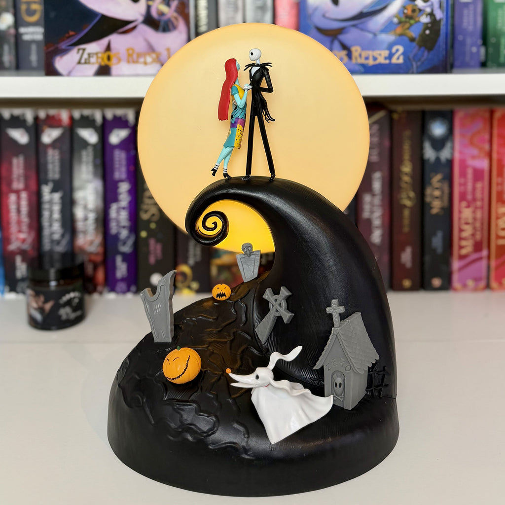 Produktbild Nightmare Before Christmas - Jack und Sally Diorama Tischlampe