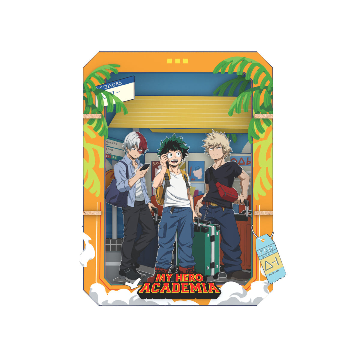 Produktbild My Hero Academia - Snapshots Wooden Gallery Bilderrahmen