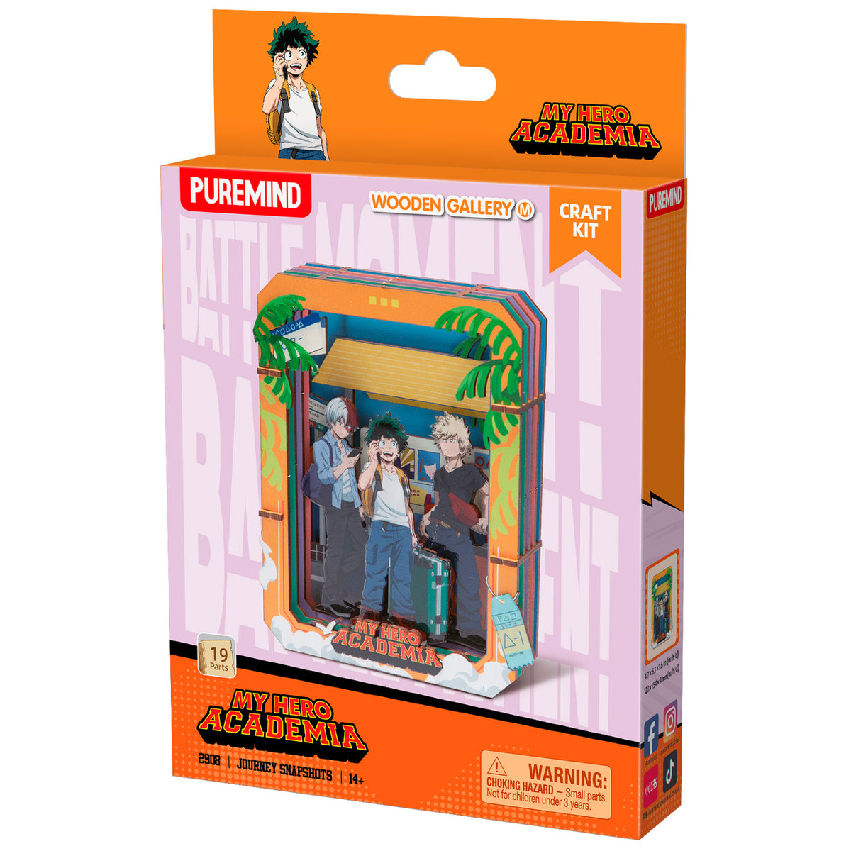 Produktbild My Hero Academia - Snapshots Wooden Gallery Bilderrahmen
