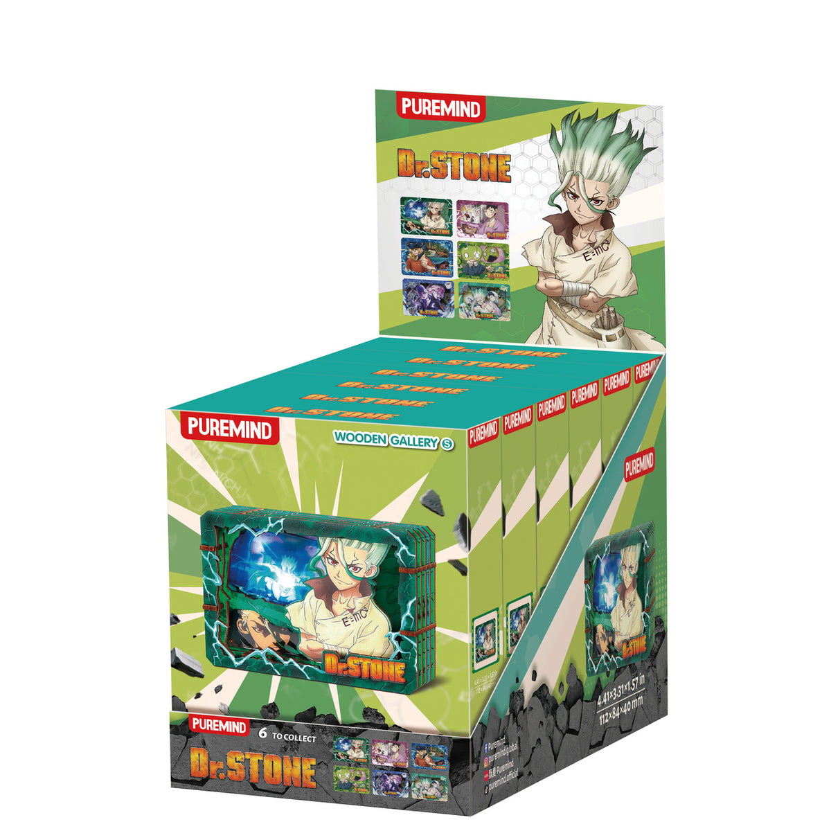 Produktbild Dr. Stone - Mystery Mini Holzbild Display E1095704