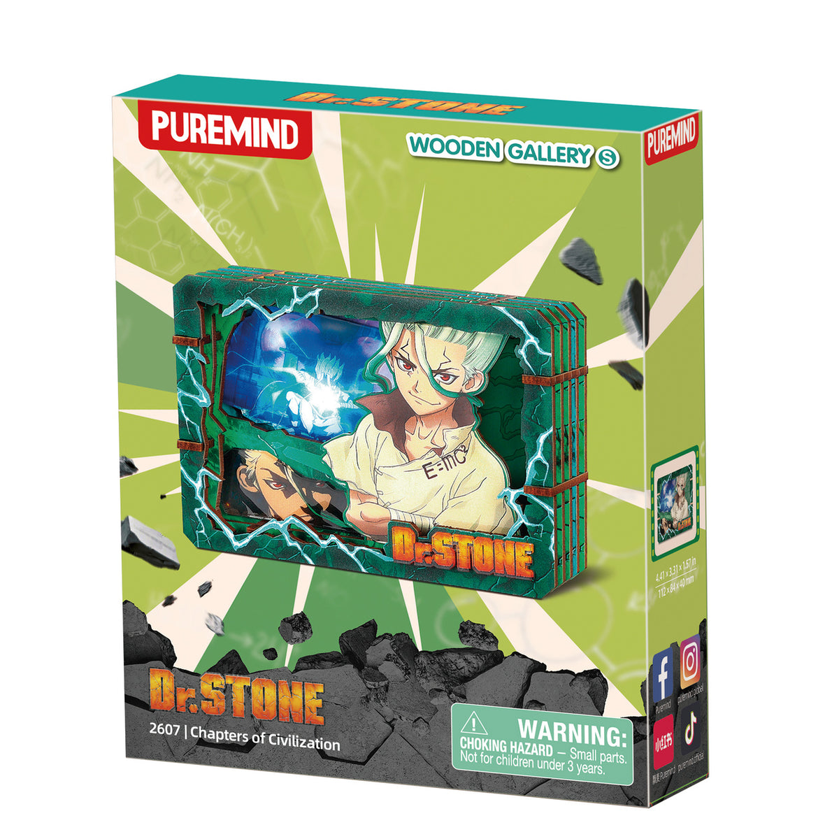 Produktbild Dr. Stone - Mystery Mini Holzbild Display E1095704