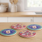 Produktbild Harry Potter - Butterbier Untersetzer 4er Set