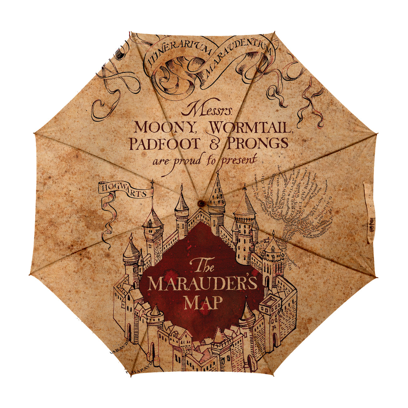 Produktbild Harry Potter - Karte des Rumtreibers Schirm