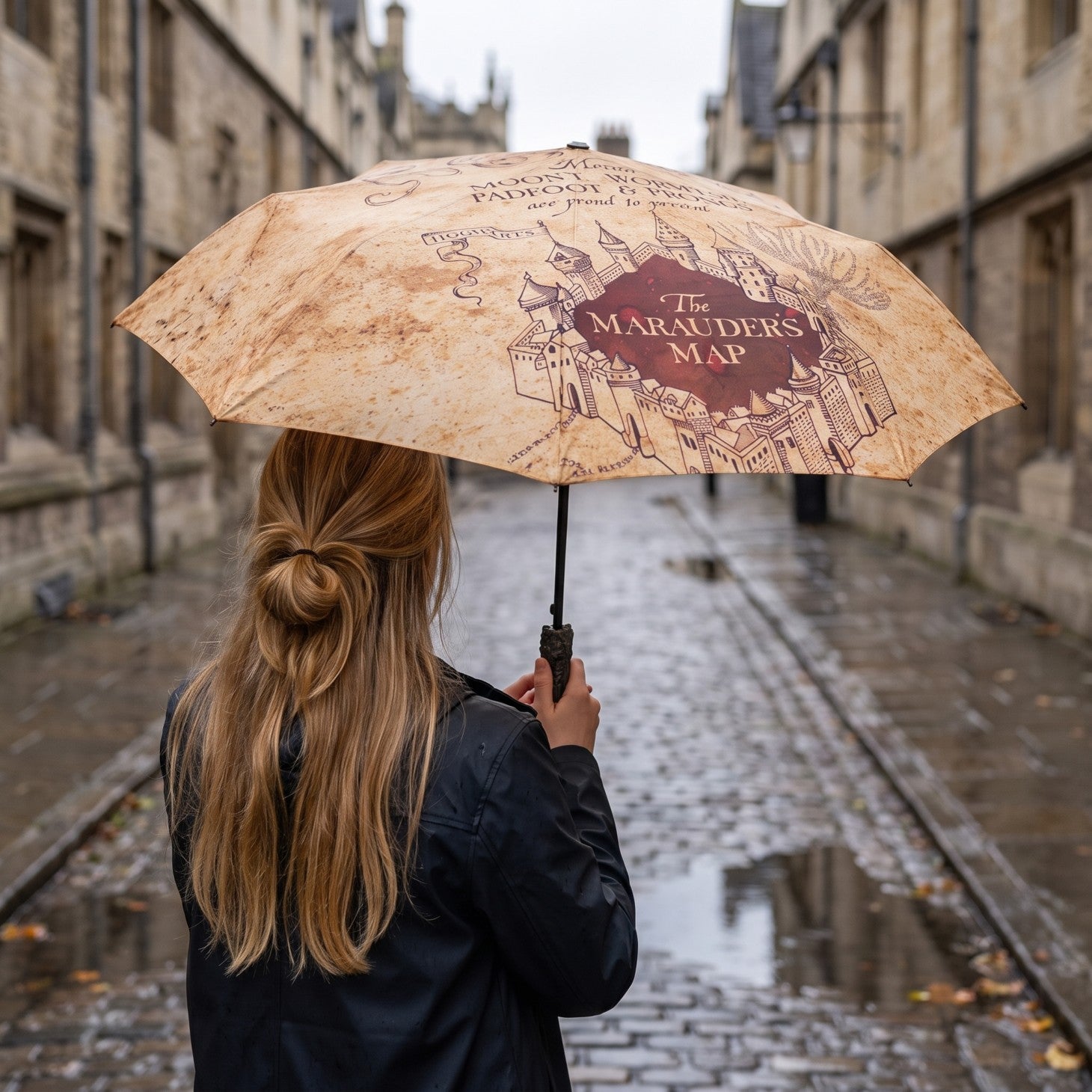 Produktbild Harry Potter - Karte des Rumtreibers Schirm