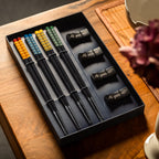Produktbild Harry Potter - Hogwarts Häuser Essstäbchen 4er Set