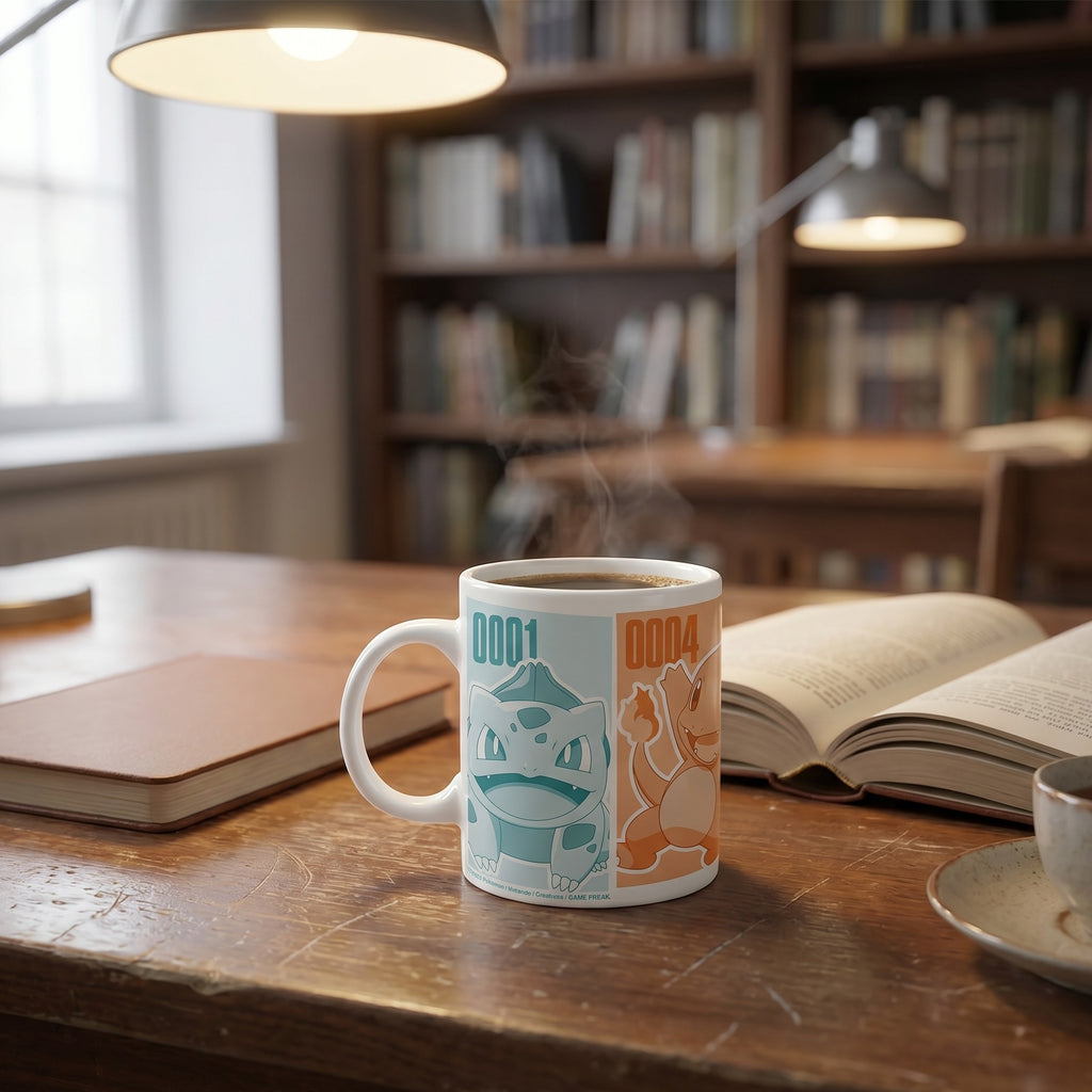 Pokemon - Kanto Starters Tasse