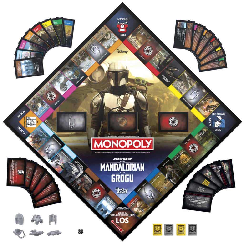 Product image Mandalorian and Grogu Monopoly - Star Wars The Mandalorian