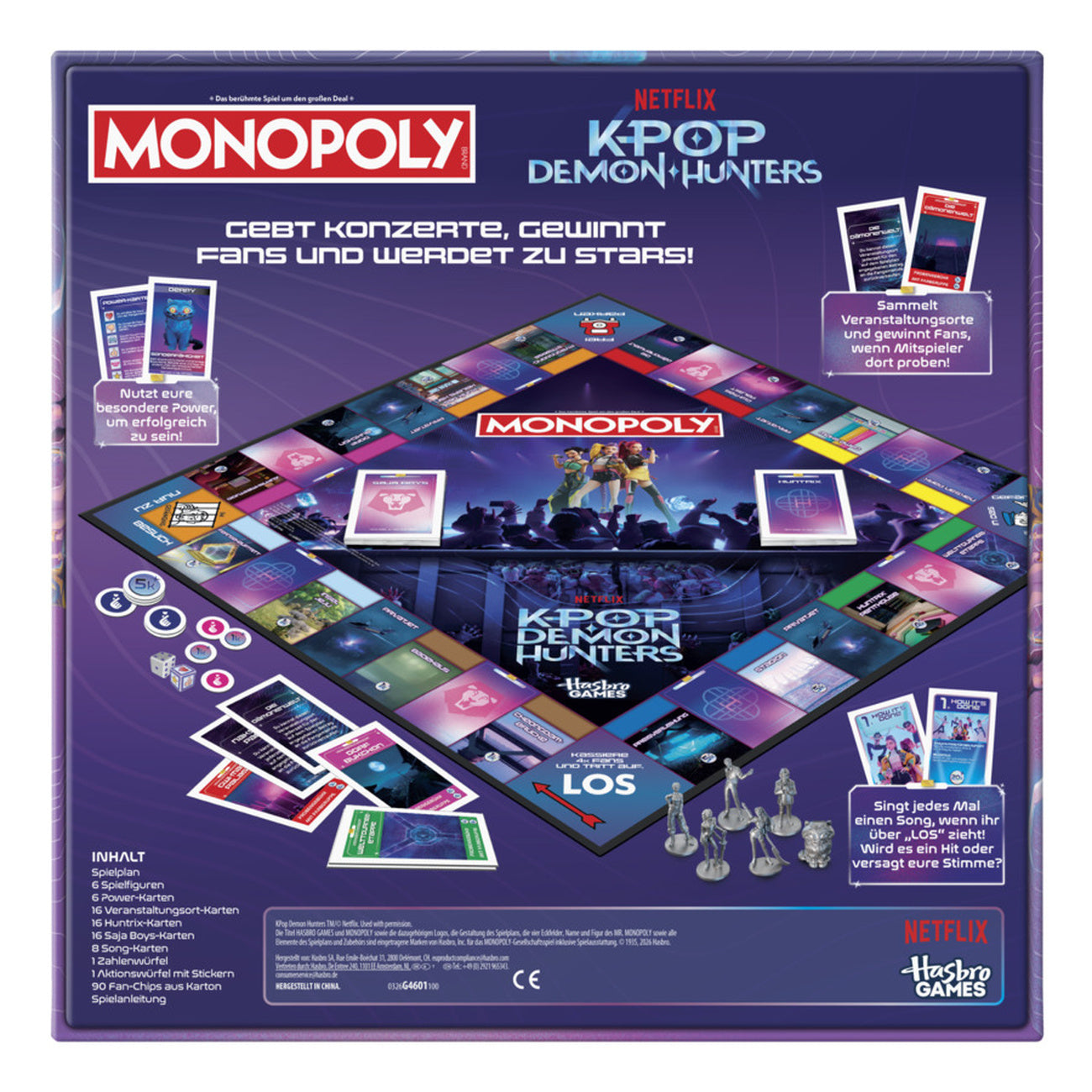 Produktbild KPop Demon Hunters - Monopoly