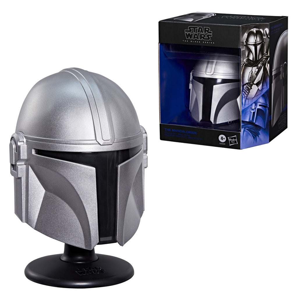 Produktbild Star Wars - Mandalorian Mini Helm Replik auf Base