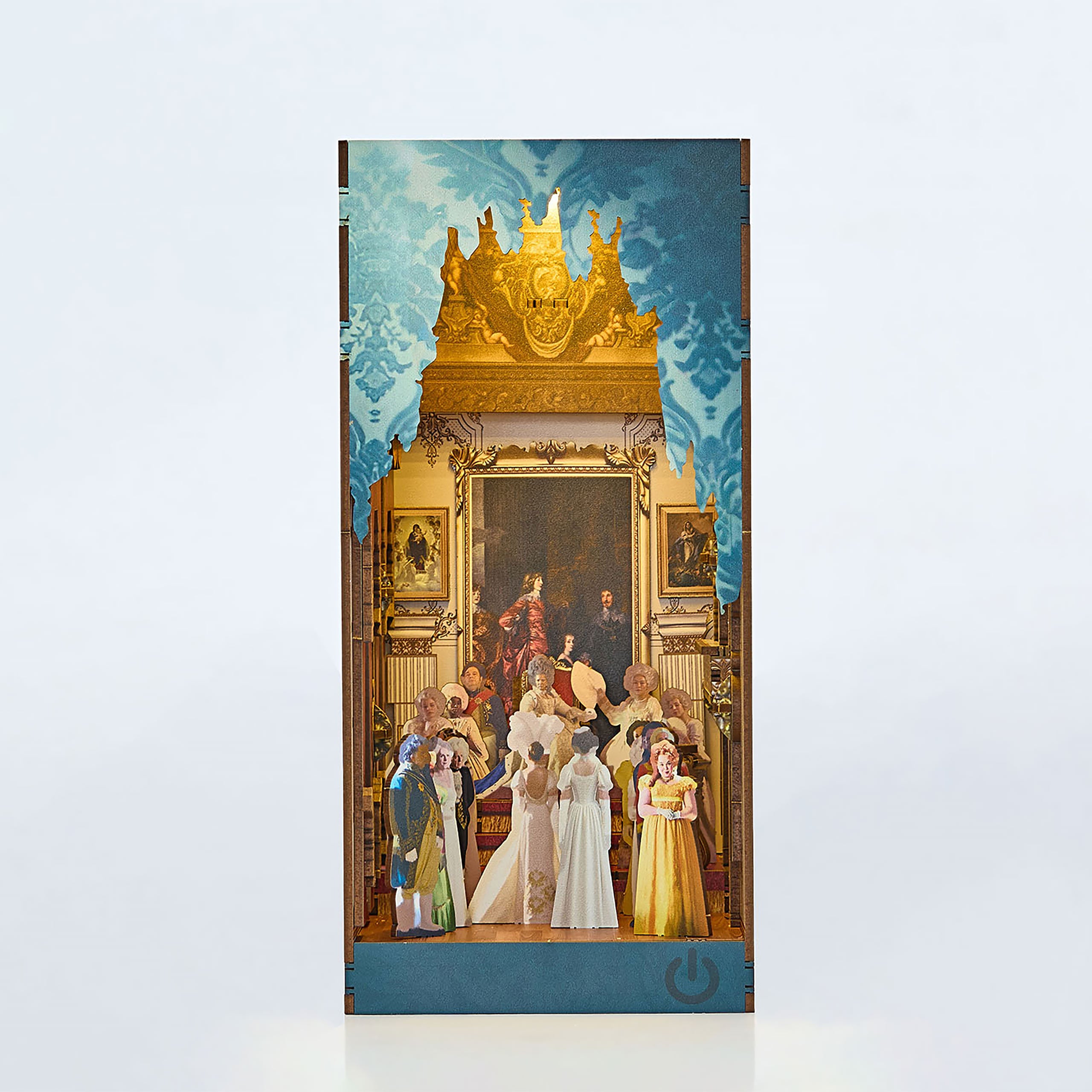 Produktbild Bridgerton - The Duke and I Book Nook Modell Bausatz Holz