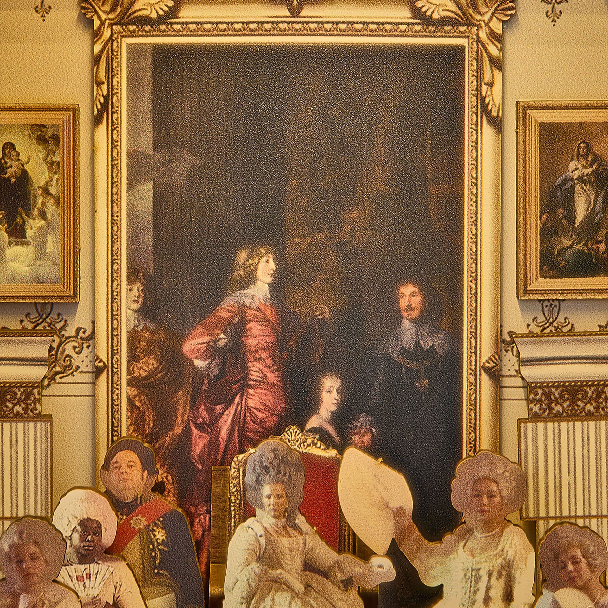 Produktbild Bridgerton - The Duke and I Book Nook Modell Bausatz Holz