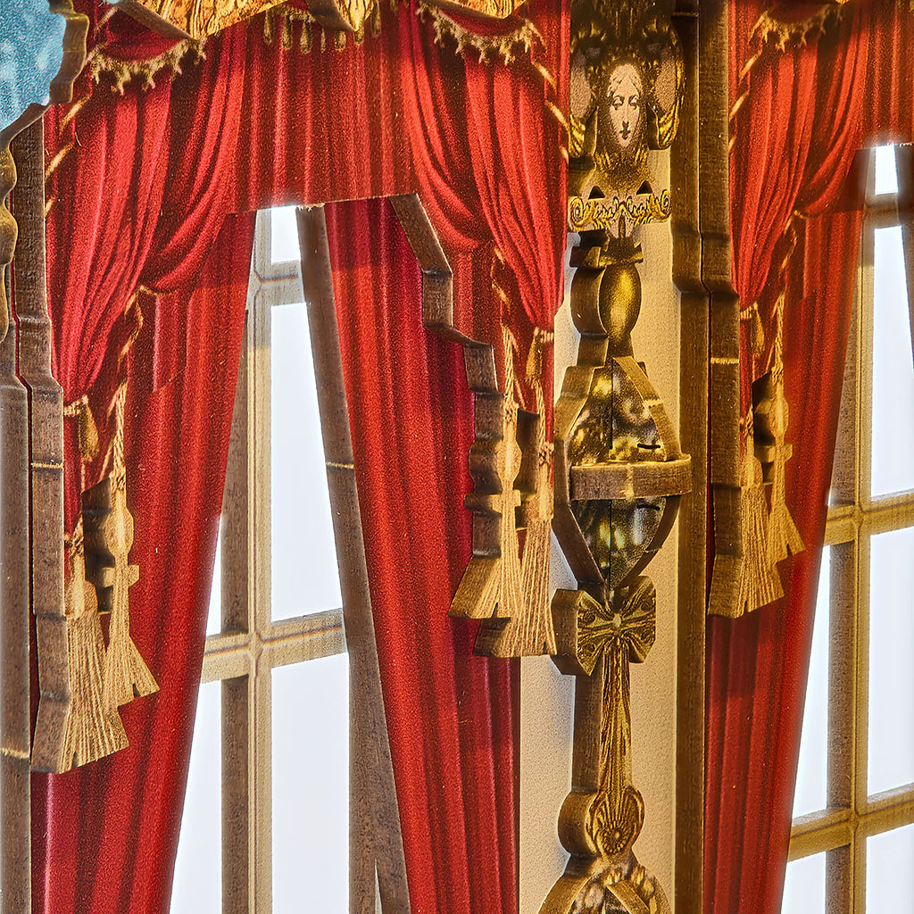 Produktbild Bridgerton - The Duke and I Book Nook Modell Bausatz Holz