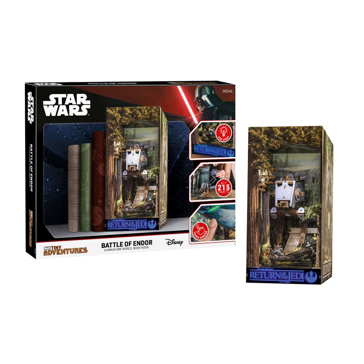 Produktbild Star Wars - Battle of Endor Nook Modell Bausatz Holz