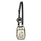 Produktbild Alice im Wunderland - Floral Crossbody Tasche mit Geldbörse