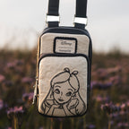 Produktbild Alice im Wunderland - Floral Crossbody Tasche mit Geldbörse