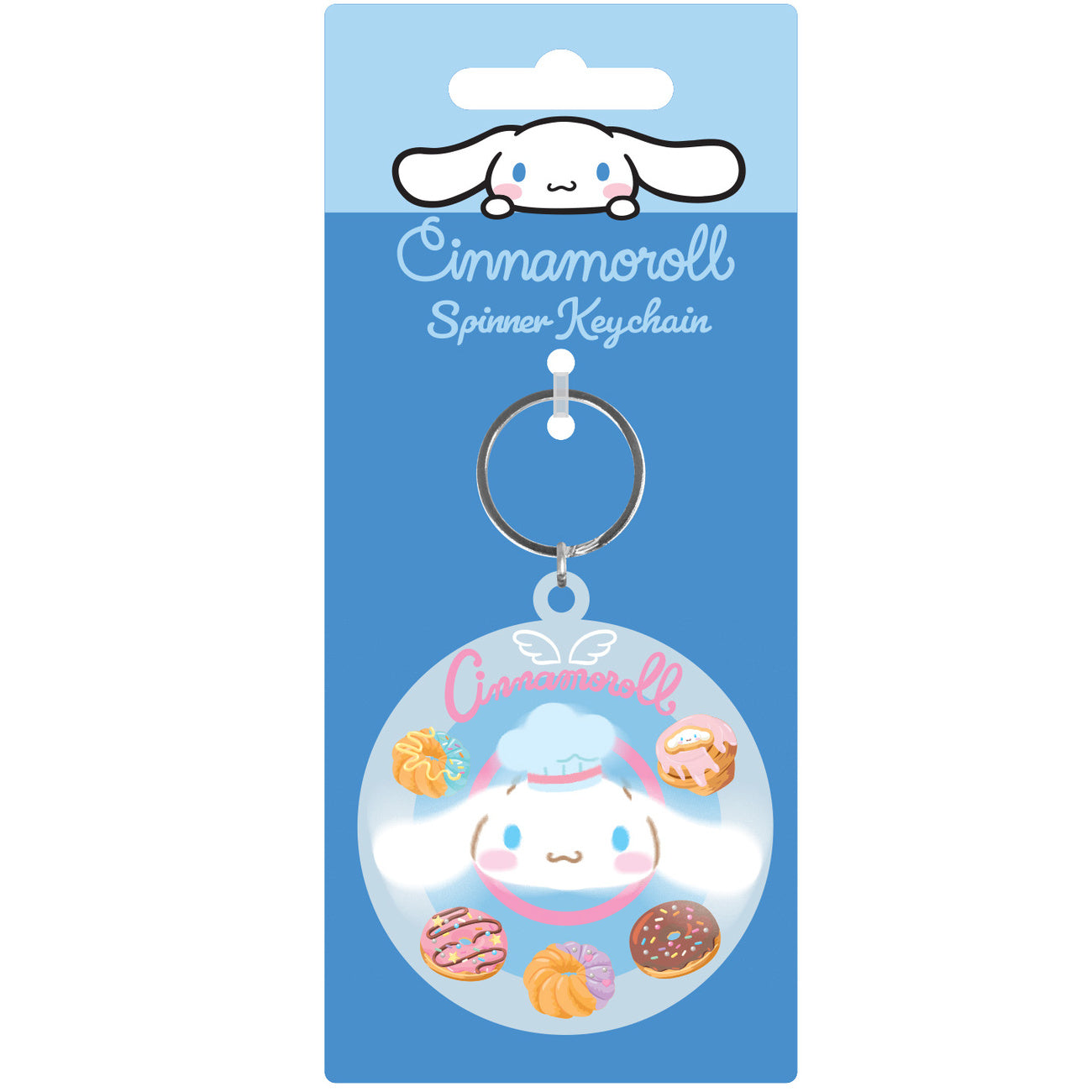Produktbild Hello Kitty & Friends - Cinnamoroll Cake Spinner Schlüsselanhänger