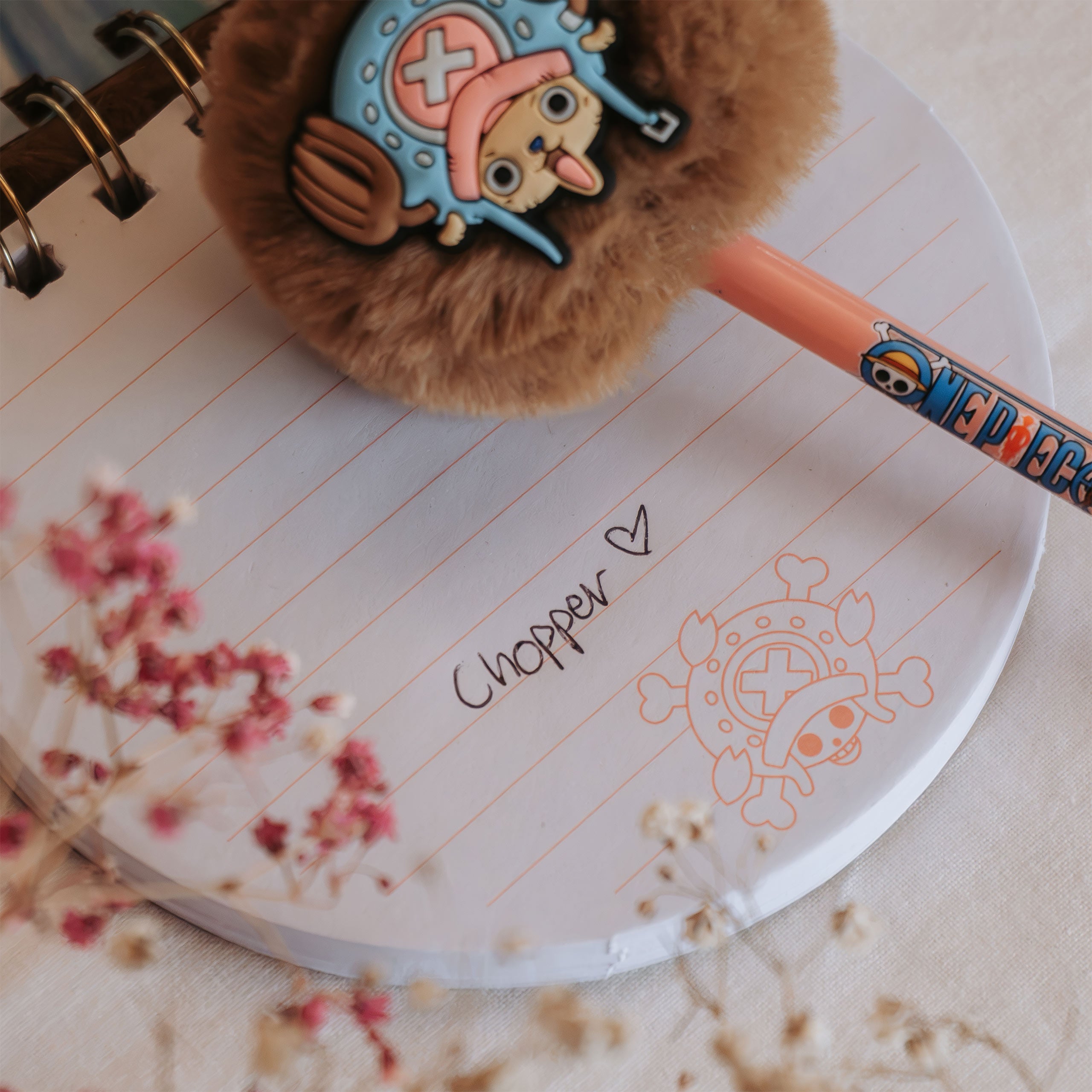 Produktbild One Piece - Chopper Plüsch Notizblock