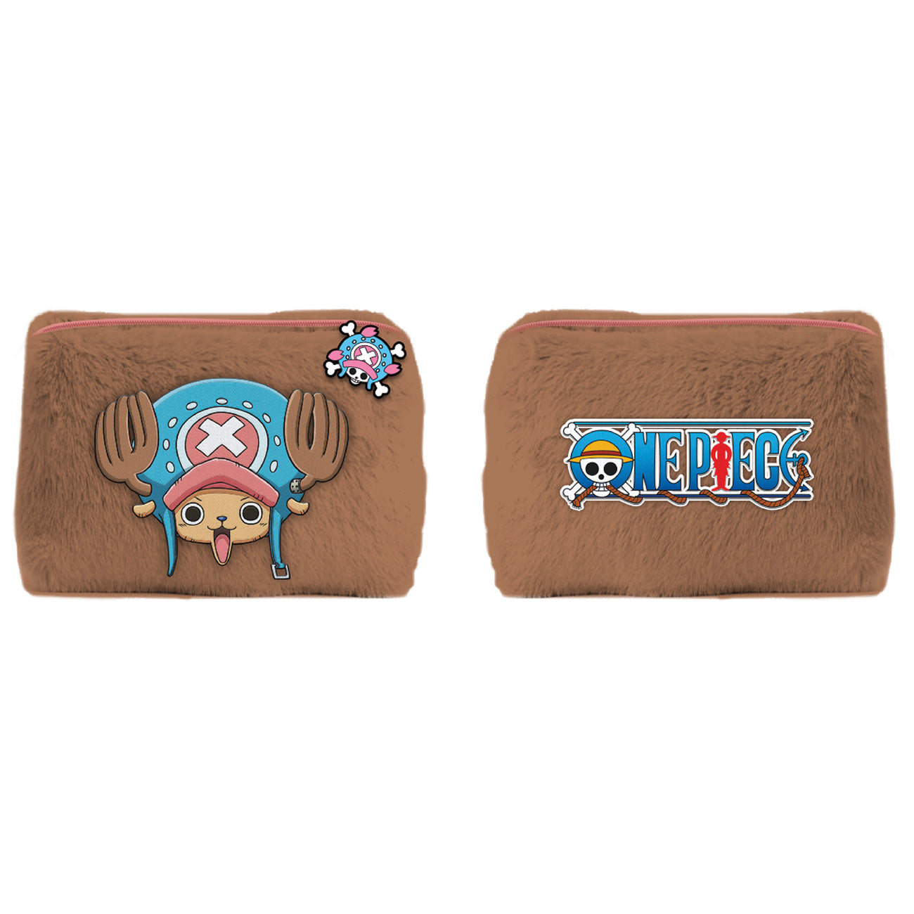 Produktbild One Piece - Chopper Plüsch Kosmetiktasche
