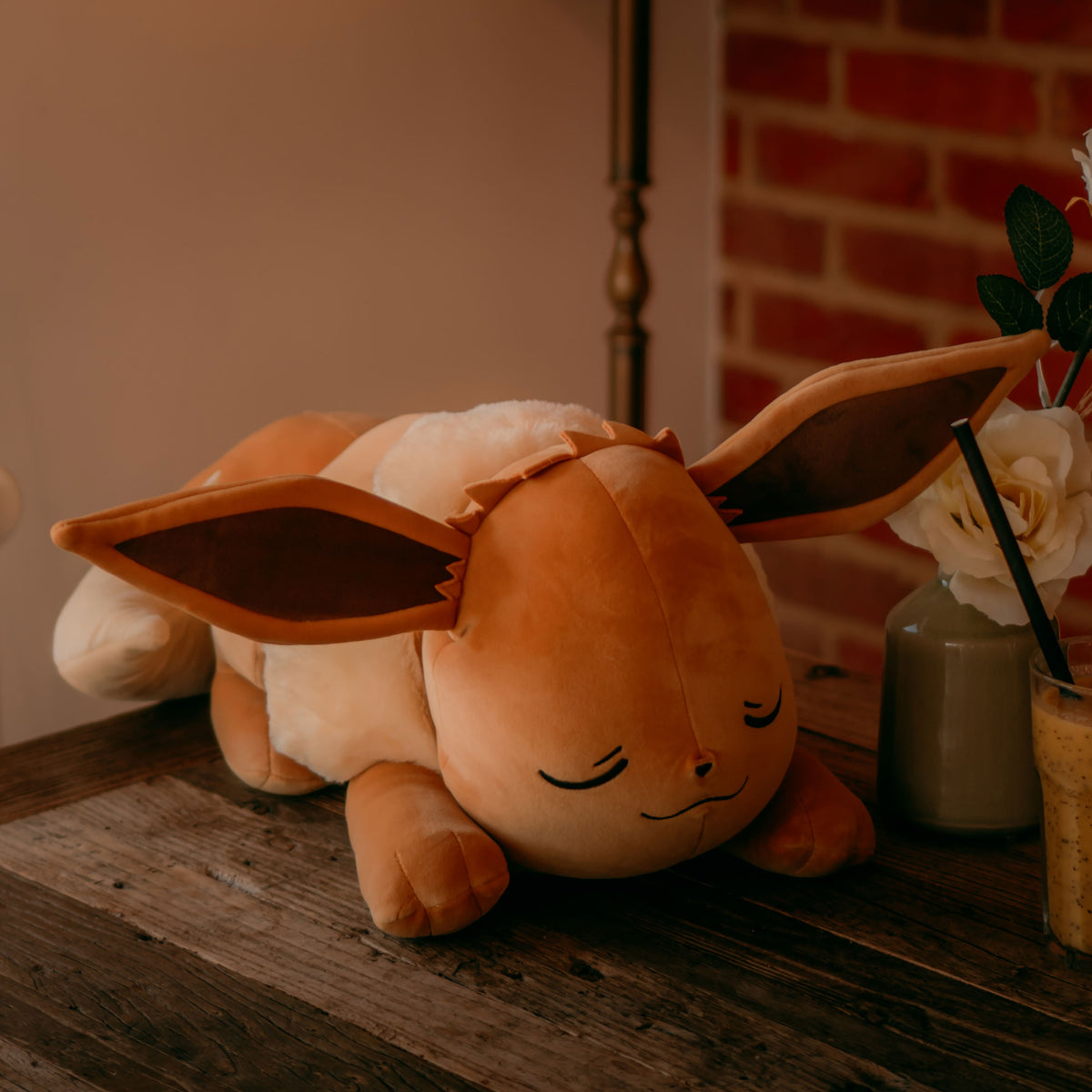 Produktbild Pokemon - Evoli Plüsch Figur schlafend