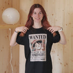 Produktbild One Piece - Luffy Wanted T-Shirt schwarz