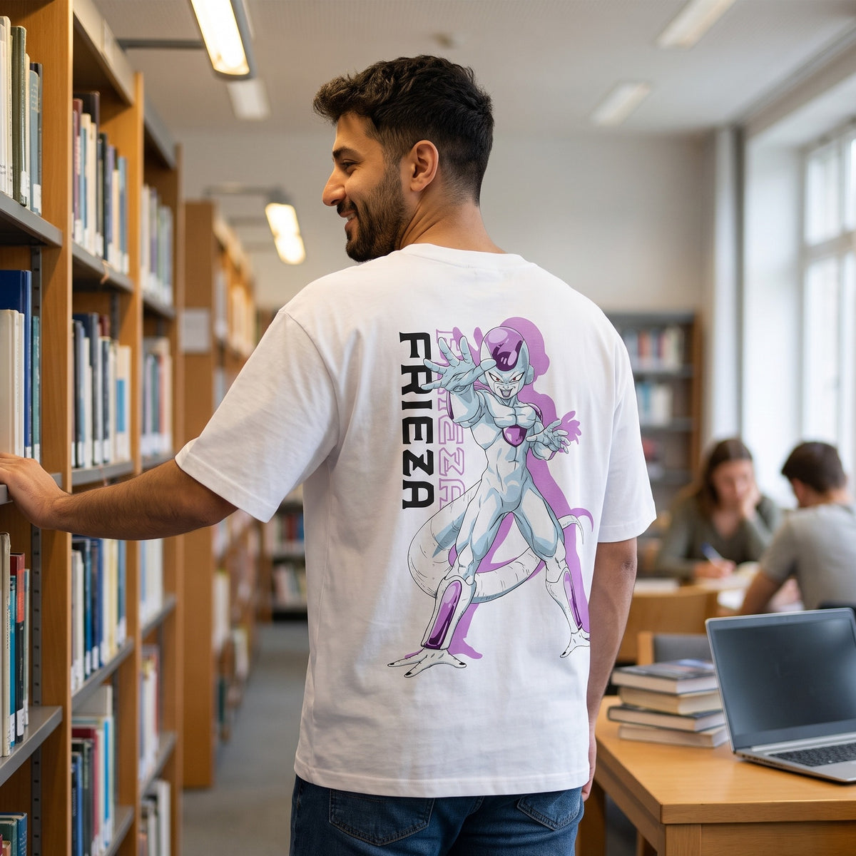 Produktbild Dragon Ball Z - Freezer Oversize T-Shirt weiß